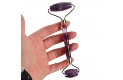 China Amethyst purple Double Jade Roller supplier