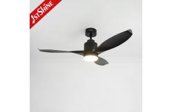 China Plastic DC Motor Save Energy Ceiling Fan Lights With 6 Speed Remote Control supplier