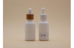 China Smooth Texture Essential Oil Dropper Bottles , Glass Bottles With Dropper Caps supplier