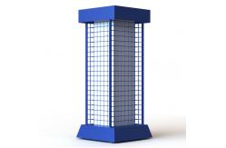 China Four Sides Grid Panel Metal Display Stands For Garden Hard Tooling supplier