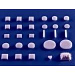 Chips Of LiF  Mg Cu , P Themoluminescent Dosimeter For Personal And Medical Dosimeter for sale