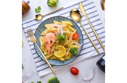 China 24 Pcs Cutlery Set Quality Gold Finish supplier