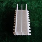 White Plastic Chain Link Conveyor Belt For Food Industry 25.4mm Pitch for sale