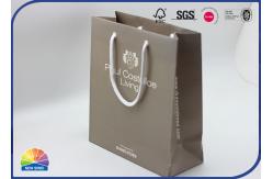 China Customized 350g Coated Paper Shopping Bags Matte Lamination With Handle supplier