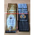 Fashion Zipper Moisturizing Fresh Cigarette Plastic Bag With Transparent Window for sale