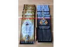 China Fashion Zipper Moisturizing Fresh Cigarette Plastic Bag With Transparent Window supplier