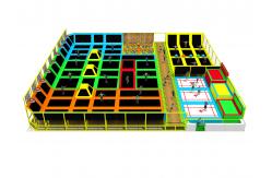 China Professional Indoor Trampoline Park With Pvc Pp Nylon Materials supplier