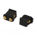 DC12V Pogo Pin Connector 2.54mm 2pin Male With Cap Pogopin Single Row Right Angle Dip for sale