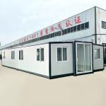 Wind Proof Expandable Container House Earthquake Resistance 40ft Container Home