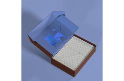 China Flexible Rectangle Paper Necklace Shipping Boxes 25x15x4cm supplier