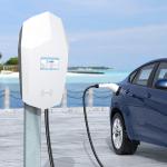 4.3 Inch LCD Color Screen AC Charging Pile AC 220V 7KW Wallbox EV for sale