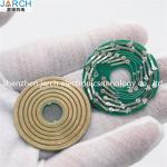 Separate Pancake Slip Ring  5 Circuits PCB Flat Structure Platter For Textile Industry for sale