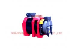 China Sheave 240mm Gearless Traction Machine For Machine Room Less Elevator supplier