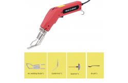 China Rope Weaving Heated Fabric Cutter Adjustable Temperature supplier