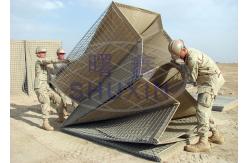 China SGS Mil 2 Deeply Welded Hesco Gabion For Shooting Range supplier