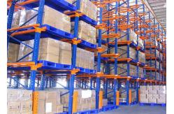 China Forklift Drive In Racking System , Drive In Warehouse Racking Optional Dimension supplier