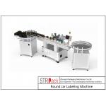 Automatic Round Square Bottle Sticker Printing Machine Self Adhesive Labeling Machines for sale