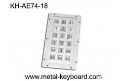 China Vandal proof Metal  Kiosk Keyboard for Self - service control machine supplier
