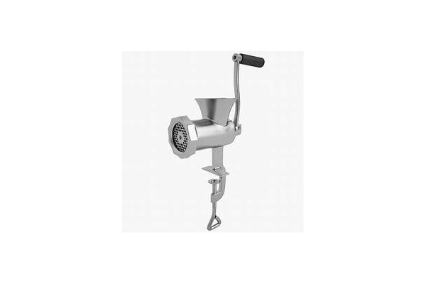 Carbon Steel Structure Tabletop Hand Powered Meat Grinder