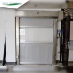Ventilation Roll Up Shutter Doors Electrostatic Workshop Rolling Shutter Door for sale
