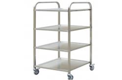 China                  Industry Storage Wire Frame Hand Trolley with Wheels              supplier