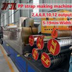 Double Screw Plastic PP Packing Belt Extruder Making Machine with Good Flexibility for sale