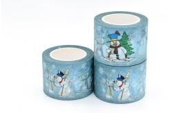 China 10m Roll Recyclable DIY Christmas Washi Tape supplier