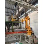 10-15Times/Min  Robotic Arm Palletizer Servo Driven Automated Palletizer for sale