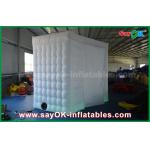 Inflatable Photo Studio White Arc - Shaped Portable Inflatable Photo Booth Shell 4 X 2.4 X 2.4m ROHS for sale
