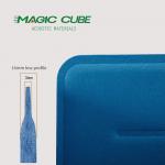 Functional 3D Polyester Fiber Acoustic Panel Classroom PET Desk Divider