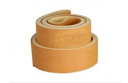 China Yellow PBO Kevlar Flat Belt / Kevlar Conveyor Belt For Aluminum Profile supplier