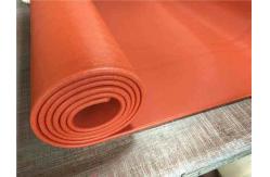 China High Temperature Resistant Insulating Silicone Rubber Sheet 0.3 - 0.95g / Cm3 Density supplier