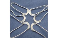China Fashion Plastic Zipper Puller Slider Replacement For Sportswear supplier