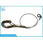 Customized Design Stainless Steel Wire Rope Fittings 1.5mm Safety Rope With Hook for sale
