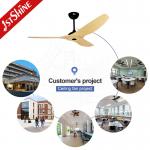 Remote Control 220v 3 Blade Ceiling Fan With Led Light 6 Speed