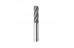 China Diamond Coating 4F Flute CNC Router Bits for Graphite Cutting Precision supplier