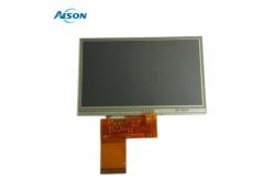 China 4.3 inch TFT Resistive Touch Screen 480x272 RTP TFT Display Module supplier