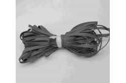 China 20mm 10mm Grey Polyester Reflective Bias Binding Tape High Light Reflex Silver supplier