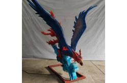 China Eco friendly Realistic Animatronic Animals chinese mythical animal Jingwei supplier
