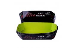 China Bakery Corrugated Cardboard Box Trays Food Grade Custom Design supplier
