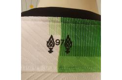 China Twill Plain Permeable 100% Polyester Soccer Player Jersey supplier
