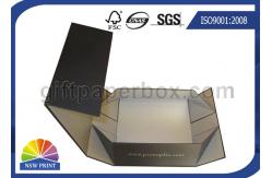China Custom Printed Rigid Foldable Gift Box Cardboard Paper Collapsible Box supplier