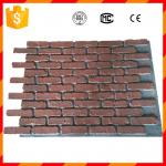 High quality light weight antique faux brick panels for home decorations for sale