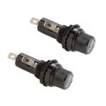 Quick Connect Chassis 10A Inline Fuse Holder R3-13 For 6.35x31.8mm Glass Fuses for sale