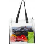 Lager Capacity Professional Transparent Bag Lightweight Clear Durable Soft Pvc Tote Bag