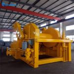Hydraulic Station Marine Steel Winch 1-75ton Capacity Mooring Winch In Ship for sale