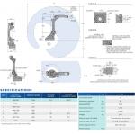 1730mm Reach Welding Automation Arm 6 Axis For Versatile Welding Solutions