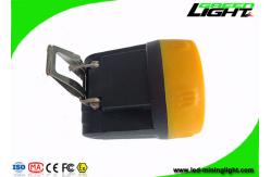 China 10000 Lux Rechargeable LED Headlamp Adjustable SS Clip For Underground Coal Mine supplier