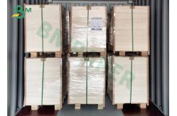 China Uncoated White Absorbent Cardboard Drink Coaster Light Weight 0.4mm supplier