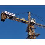 High Configuration Building Machinery 8Tons Tower Crane With Welded Mast Section And Split Bolted Mast Section For Option for sale